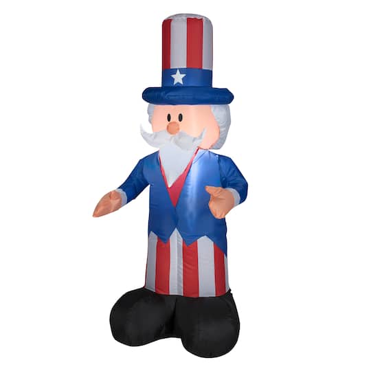 4ft. Airblown&#xAE; Inflatable Fourth of July Uncle Sam